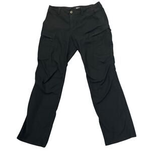 5.11 Tactical women's Black Cargo Pants Straight Fit High Rise Outdoor Size 14